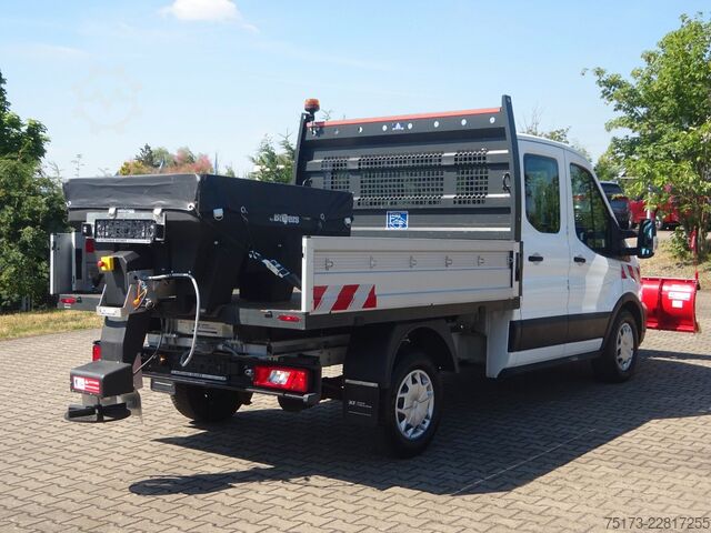 Transporter mit Kipper FORD Transit Doka Kipper 350 L2 4x4 Winterdienst