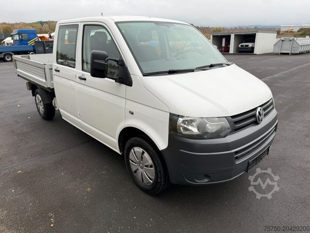 Pick-up van VOLKSWAGEN VW T 5 2,0 TDI Doka AHK Klima 114 PS