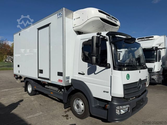 Refrigerator body van MERCEDES-BENZ ATEGO 818 L Tiefkühlkoffer 5 m LBW 1 to.*THERMO