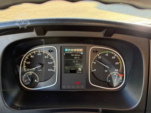 Refrigerator body van MERCEDES-BENZ ATEGO 818 L Tiefkühlkoffer 5 m LBW 1 to.*THERMO