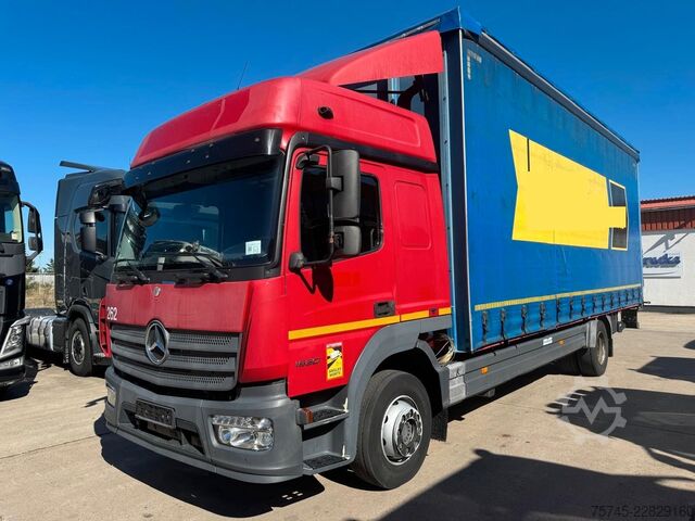 LKW mit Pritsche & Plane MERCEDES-BENZ ATEGO 1530**HOCHDACH*2 X LIEGE*KLIMA*2,95 H