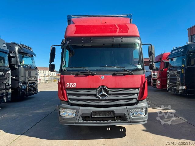 LKW mit Pritsche & Plane MERCEDES-BENZ ATEGO 1530**HOCHDACH*2 X LIEGE*KLIMA*2,95 H