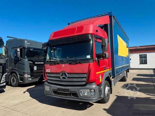 LKW mit Pritsche & Plane MERCEDES-BENZ ATEGO 1530**HOCHDACH*2 X LIEGE*KLIMA*2,95 H