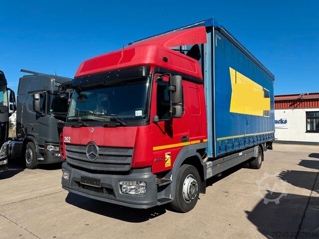 LKW mit Pritsche & Plane MERCEDES-BENZ ATEGO 1530**HOCHDACH*2 X LIEGE*KLIMA*2,95 H
