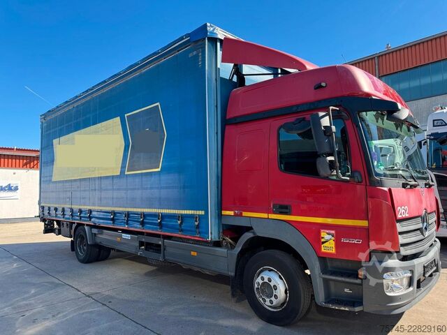 LKW mit Pritsche & Plane MERCEDES-BENZ ATEGO 1530**HOCHDACH*2 X LIEGE*KLIMA*2,95 H