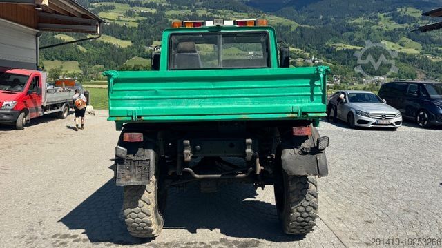 Tipper truck MERCEDES-BENZ Unimog 1400 Bj 1997