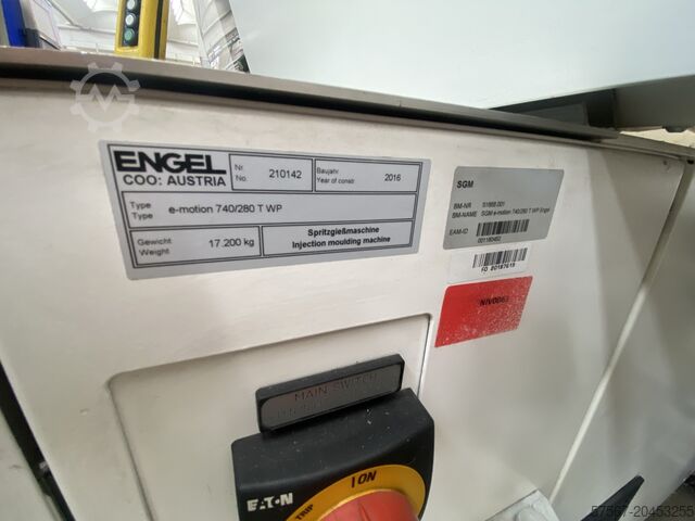 Spritzgießmaschine ENGEL eMotion 740/280TWP