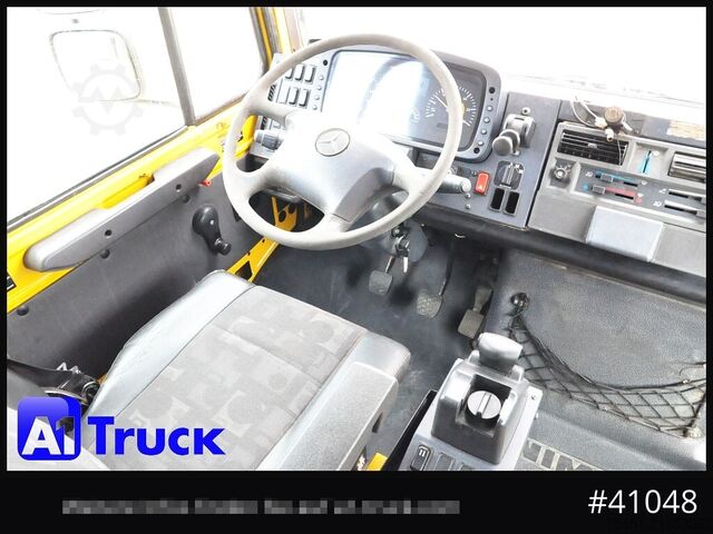 LKW mit Pritsche (offen) UNIMOG U4000, 437/25 4x4, Pritsche, Doka, Allrad 6 Sitze,