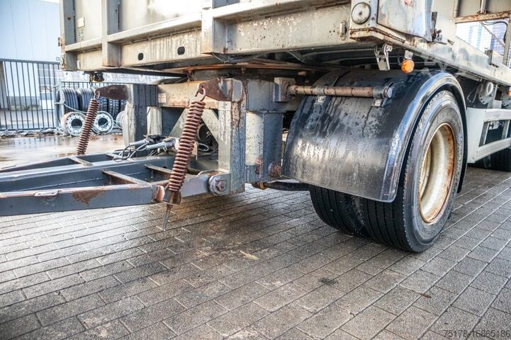 Open body LECITRAILER VOLAILLE/GEFLÛGEL/POULTRY+REHAUSSABLE