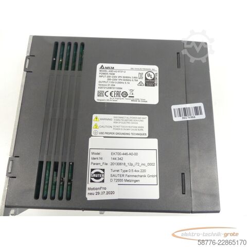 Component Sauter EK700-446-A0-00 Id.144.342 Delta ASD-A2-0721-U generalüberh. + 12 Mon.