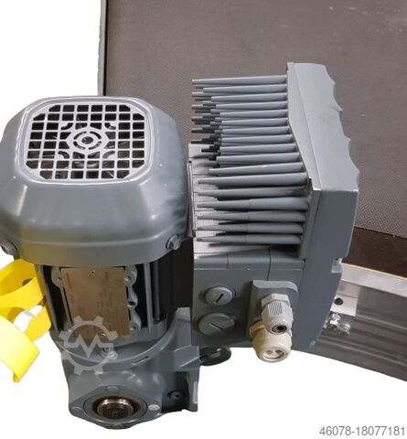 Curved belt conveyor left bend Transnorm TS1600-140 FH2 90°-1400-1200 IR2500