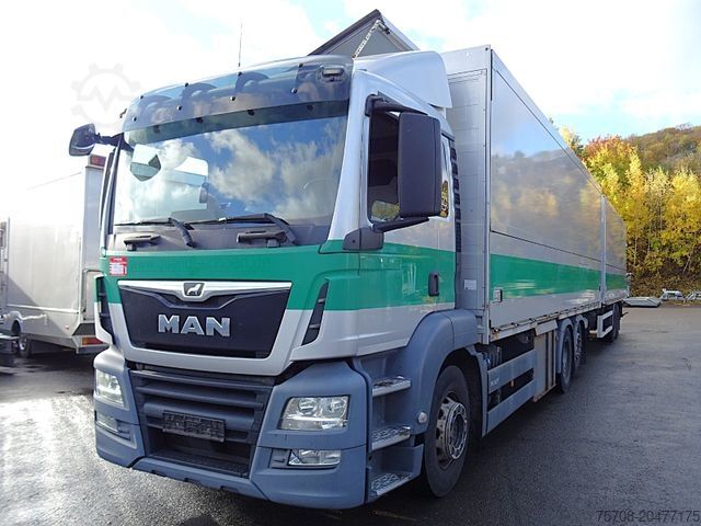 LKW mit Kofferaufbau MAN 26.460 TGS*kpl Zug Schwenkwand*2x LBW*NLA*38 Pal