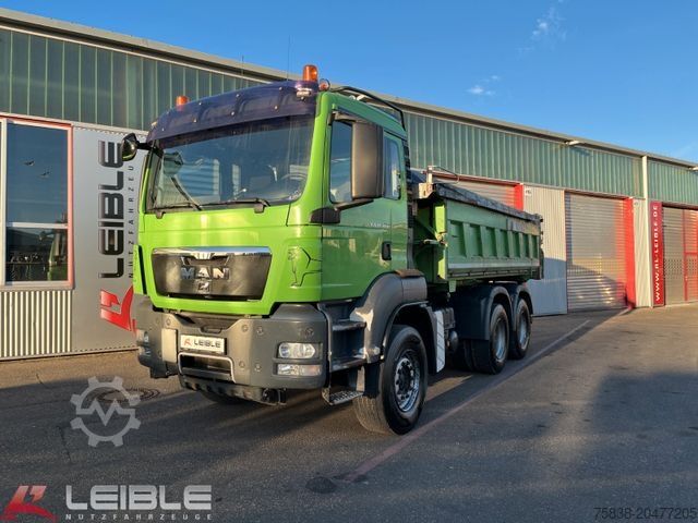 Kipper LKW MAN TGS 26.480 6x4BB*Bordmatik*Retarder*elekt. Plane