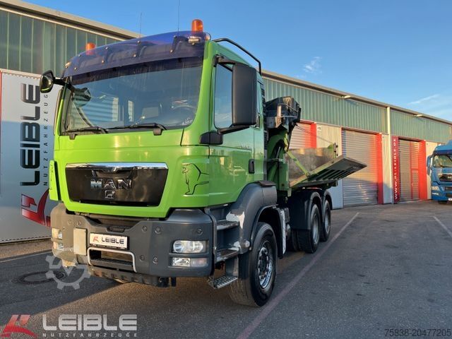 Kipper LKW MAN TGS 26.480 6x4BB*Bordmatik*Retarder*elekt. Plane