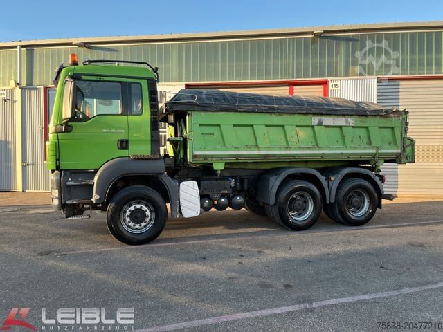 Dreiseitenkipper LKW MAN TGS 26.480 6x4BB*Bordmatik*Retarder*elekt. Plane