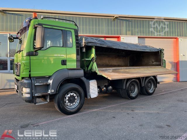 Dreiseitenkipper LKW MAN TGS 26.480 6x4BB*Bordmatik*Retarder*elekt. Plane