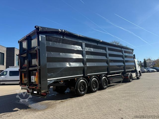 Auflieger mit Walkingfloor Lück SMS 35 Stahl Schubboden Heavy Duty Schrott