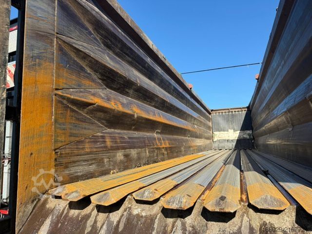 Auflieger mit Walkingfloor Lück SMS 35 Stahl Schubboden Heavy Duty Schrott