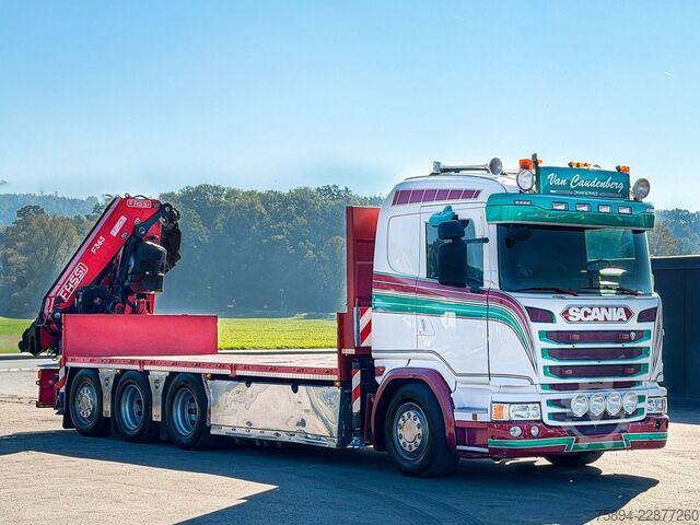 Autokran SCANIA G450 Platform 6,40 m FASSI F365 RA.2.26 + Funk