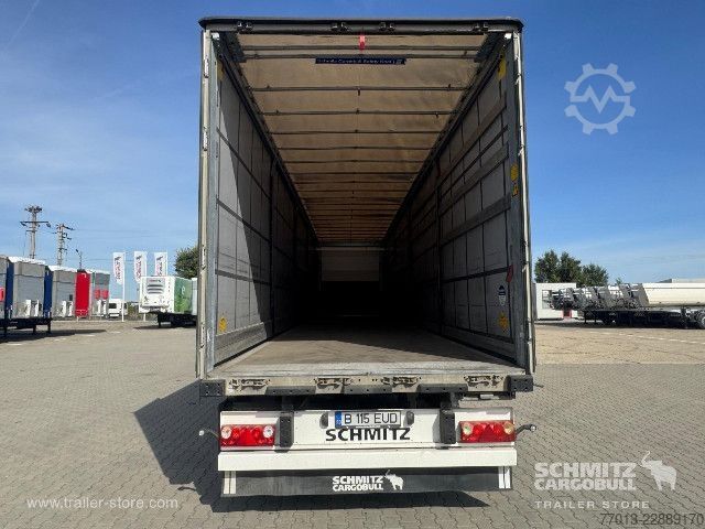 Open semitrailer with tarp Schmitz Cargobull Curtainsider Standard