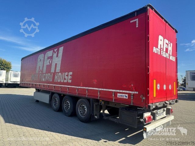 Open semitrailer with tarp Schmitz Cargobull Curtainsider Standard