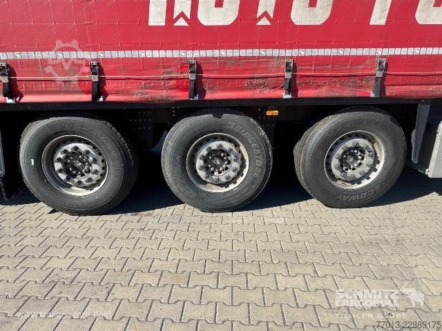 Open semitrailer with tarp Schmitz Cargobull Curtainsider Standard