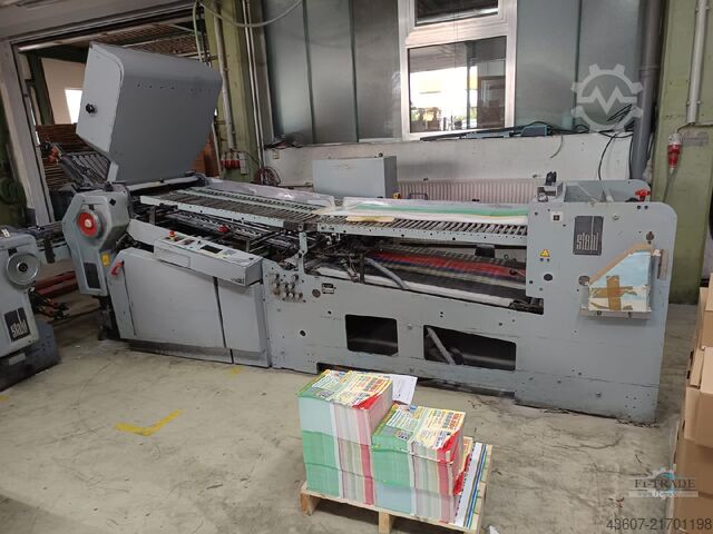 Round Pile Buckle Folding machine Heidelberg Stahlfolder TD 66/6-4-4