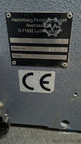 Round Pile Buckle Folding machine Heidelberg Stahlfolder TD 66/6-4-4
