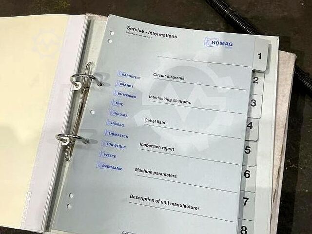 Kantenanleimmaschinen Homag OPTIMAT KAL 310/5/A3/S2 2007 Homag OPTIMAT KAL 310/5/A3/S2