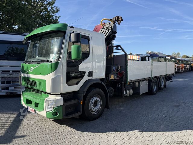 Autokran Volvo FE320 6X2 HMF 1620 K5 bis 18.50 Meter