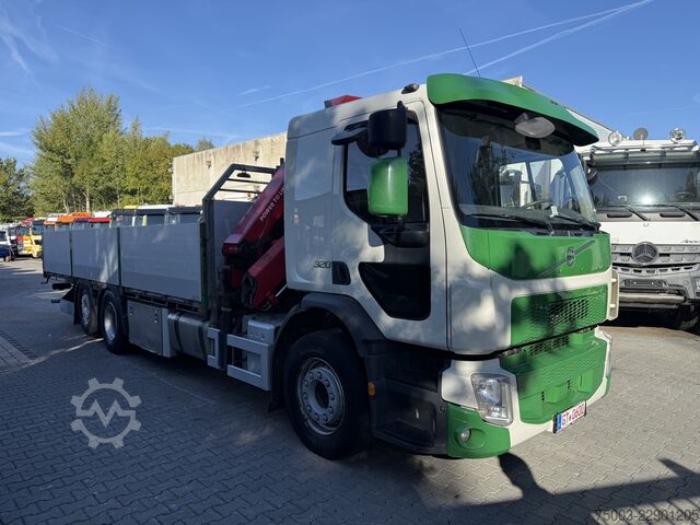 Autokran Volvo FE320 6X2 HMF 1620 K5 bis 18.50 Meter