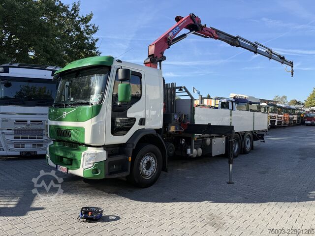 Autokran Volvo FE320 6X2 HMF 1620 K5 bis 18.50 Meter