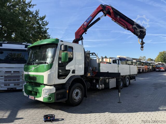 LKW mit Pritsche (offen) Volvo FE320 6X2 HMF 1620 K5 bis 18.50 Meter