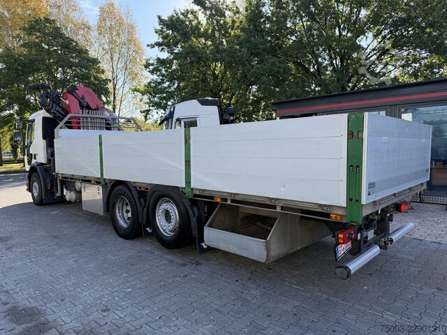 LKW mit Pritsche (offen) Volvo FE320 6X2 HMF 1620 K5 bis 18.50 Meter
