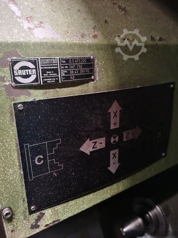 CNC-Drehmaschine mit C-Achse und FRÄS CNC LATHE - MONFORTS RNC 4 C AXIS RNC4 WITH MILLING