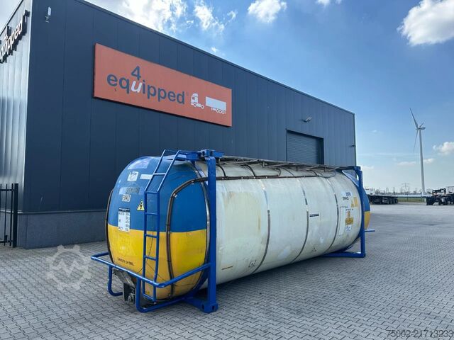 Tankcontainer UBH INTERNATIONAL 34.580L / 1-comp. / 4 BAFFLES / 20FT swapbody /...