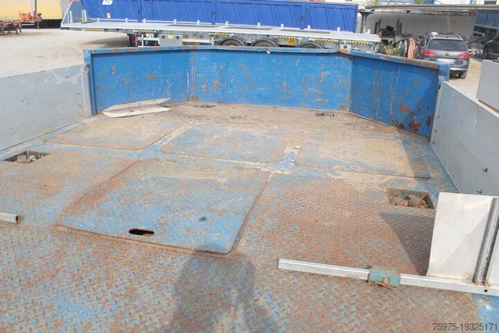 Lowered semi-trailer for the transport of construction machinery rigaudo carrellone allungabile 4assi usato