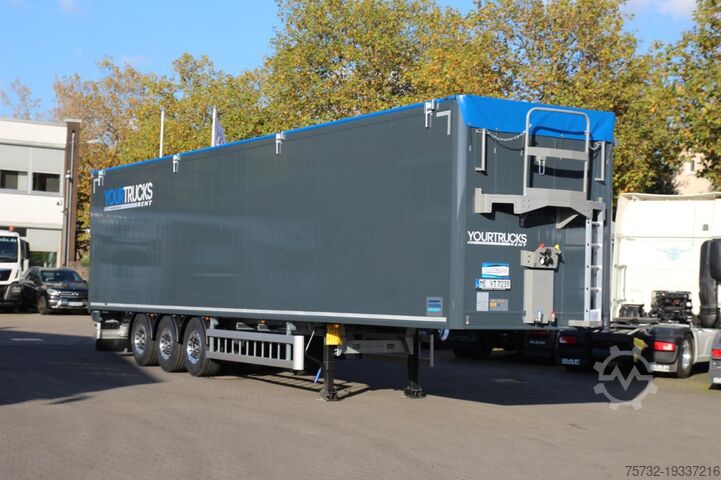 Auflieger mit Walkingfloor knapen Walkingfloor Cargofloor 92m³ 10mmMiete Rent