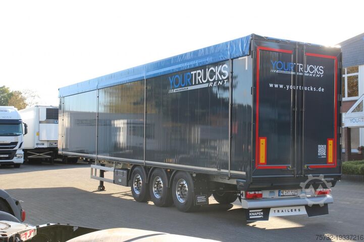 Auflieger mit Walkingfloor knapen Walkingfloor Cargofloor 92m³ 10mmMiete Rent