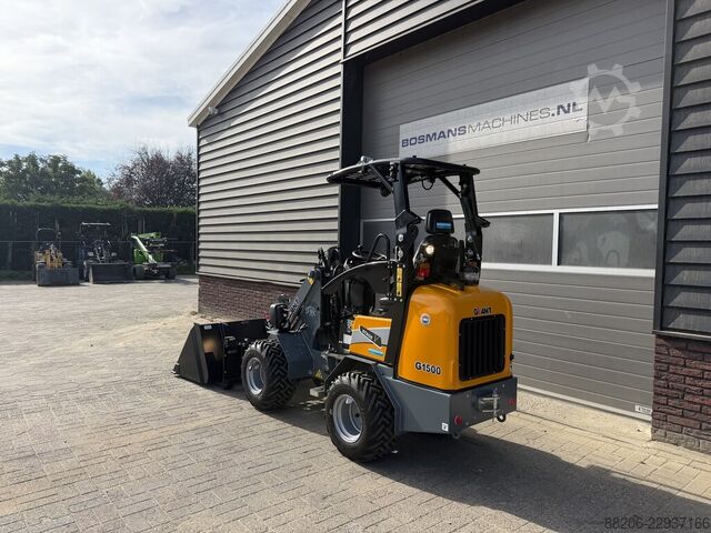 Giant G1500 mini loader / articulated loader NEW €465 LEASE GIANT G1500 minishovel / kniklader NIEUW €465 LEASE