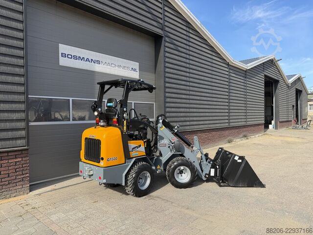 Giant G1500 mini loader / articulated loader NEW €465 LEASE GIANT G1500 minishovel / kniklader NIEUW €465 LEASE