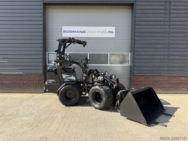  GIANT G1500L X-tra minishovel BLACK edition ! Met zeer veel opties !!