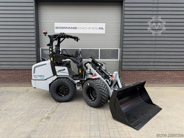 GIANT G2700 X-TRA HD+ shovel / kniklader NIEUW signaalgrijs