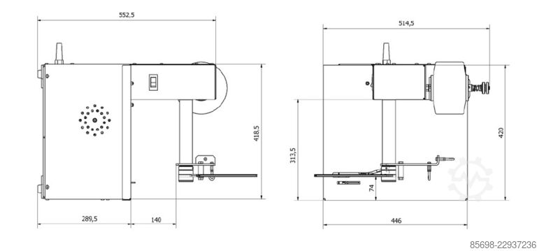 Cyklop Axro 2 Basic stand alone binding machine CYKLOP Axro-2-Basic-stand-alone