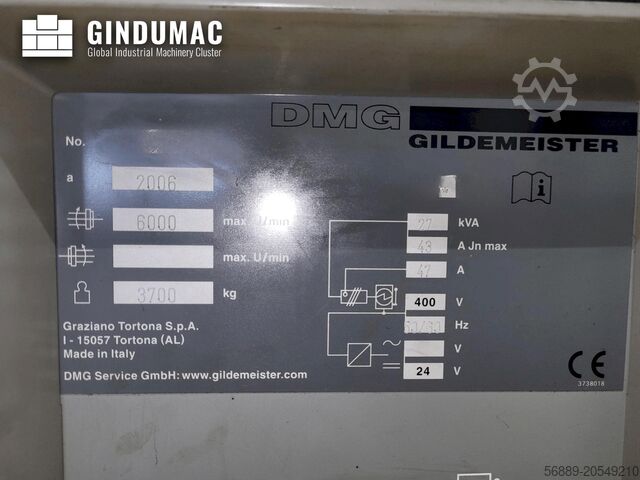 Horizontal-Drehmaschine DMG Gildemeister CTX 320 linear