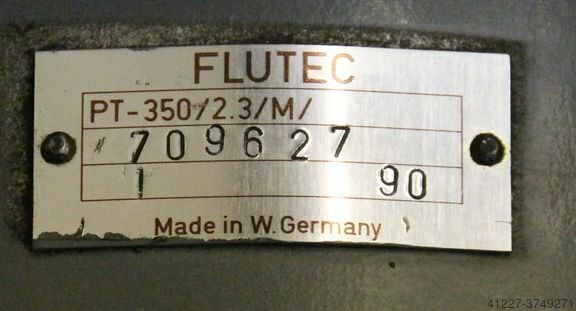 Hydraulikpumpe Flutec PT-350/2.3/N