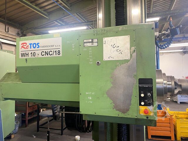 Table boring mill TOS Varnsdorf WH10-CNC/18