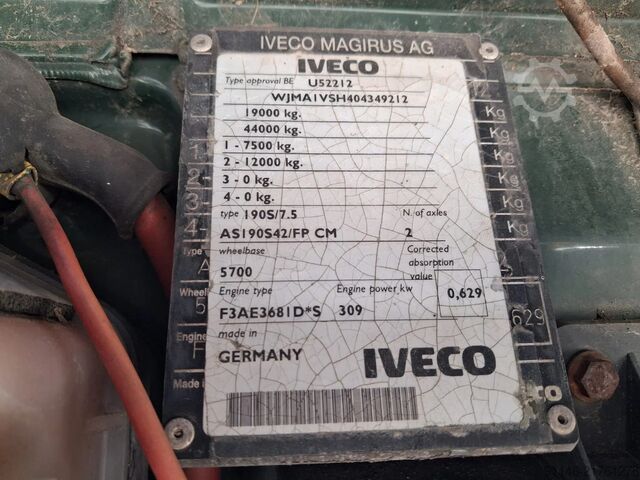 Volumentransport Iveco Stralis 420 Euro 5 * Cursor 10 * Frigo *