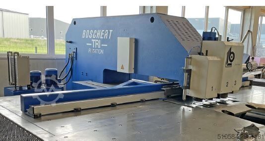 CNC punch nibbling machine Boschert TRI 1500 CNC Z Rota-Revo