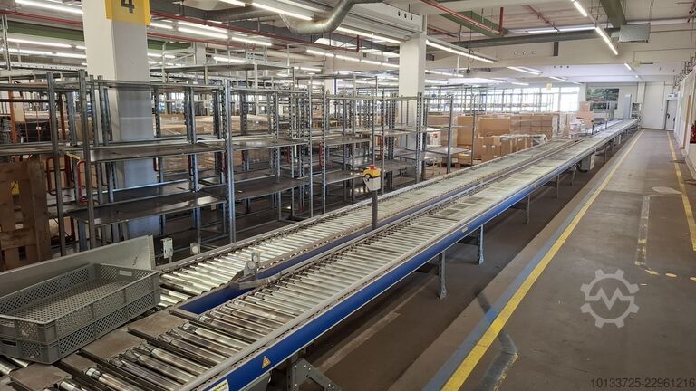 Roller conveyor and conveyor belts SSI Schäfer Typ N425 / N626